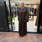 Tie Front Abaya
