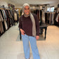 Wide leg jeans