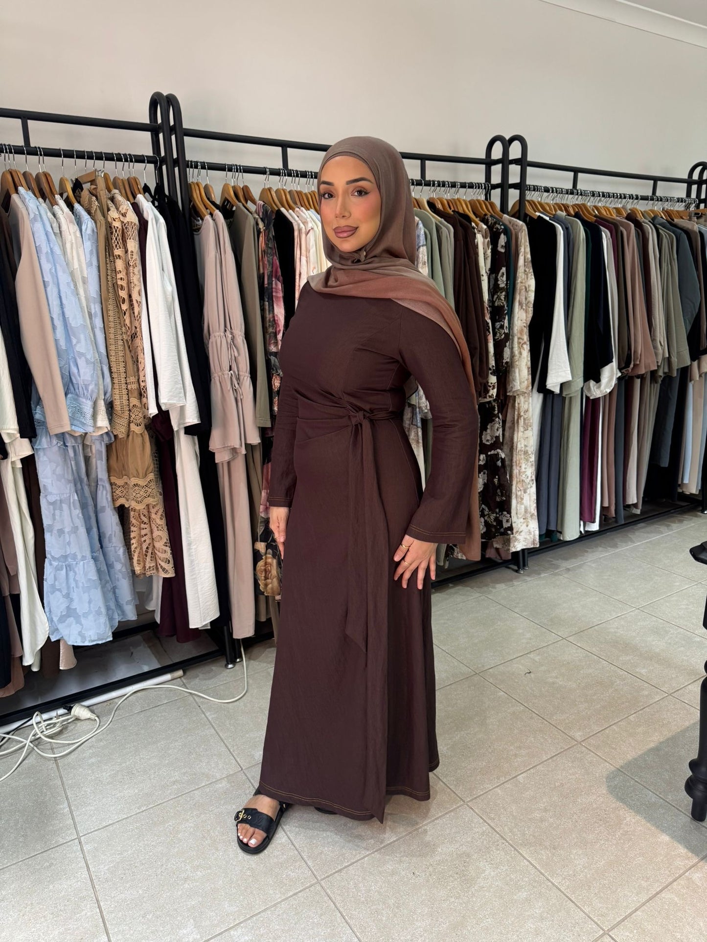 Side Tie Dress