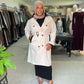 Contrast Trench Coat