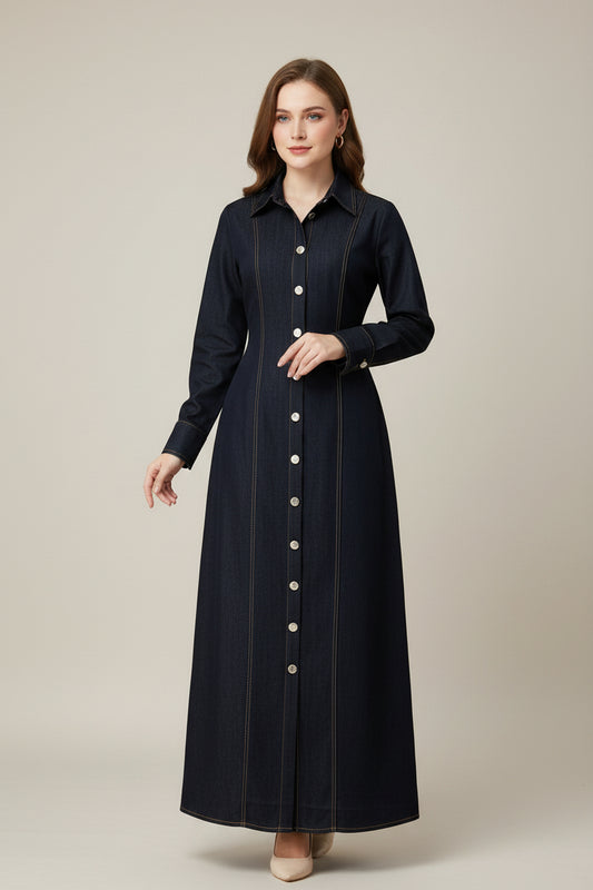 Bassima Denim Dress