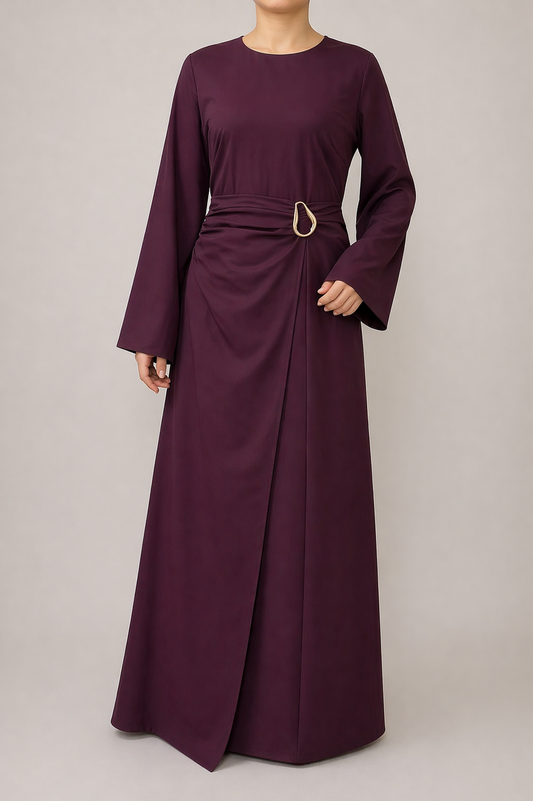 Ashley Dress - Plum