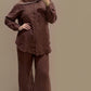 Wendy Linen Set - Black