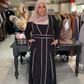 Naomi Contrast Abaya