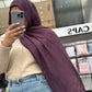 Modal Hijab - Plum