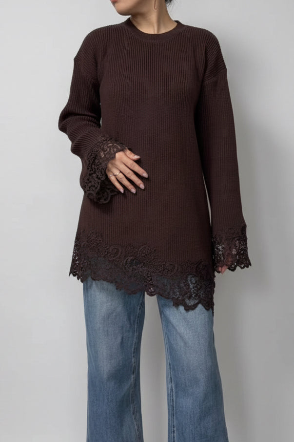 Lace Knit Top