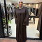 Tie Front Abaya