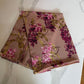 Chiffon Square - Brown Print