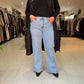 Wide leg jeans