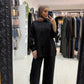Wendy Linen Set - Black