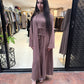 Tie Front Abaya