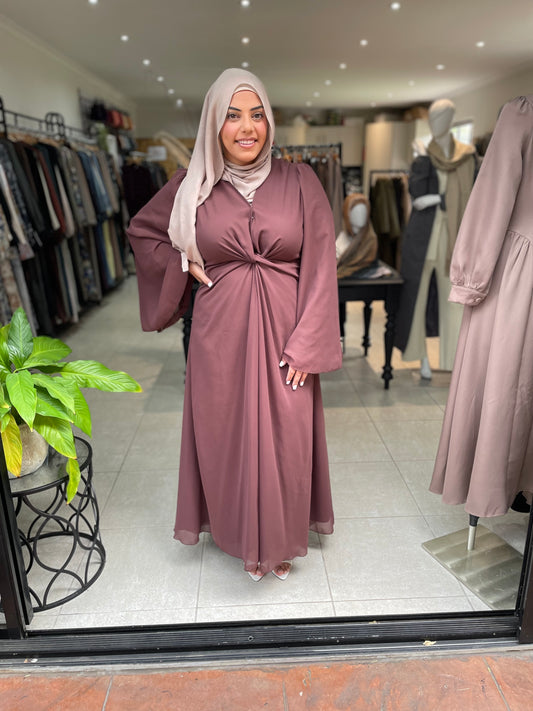 Twist Front Dress