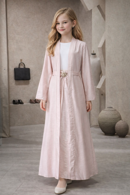 Iman Skirt Set - Pink